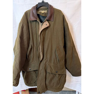 Men's RFT Rainforest XL Quilted Down Filled Puffer Coat Removable Liner